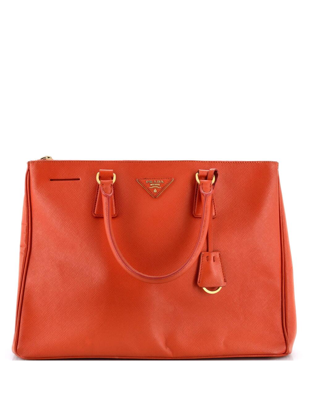 Prada Double Zip Lux Tote Saffiano #260572P10B